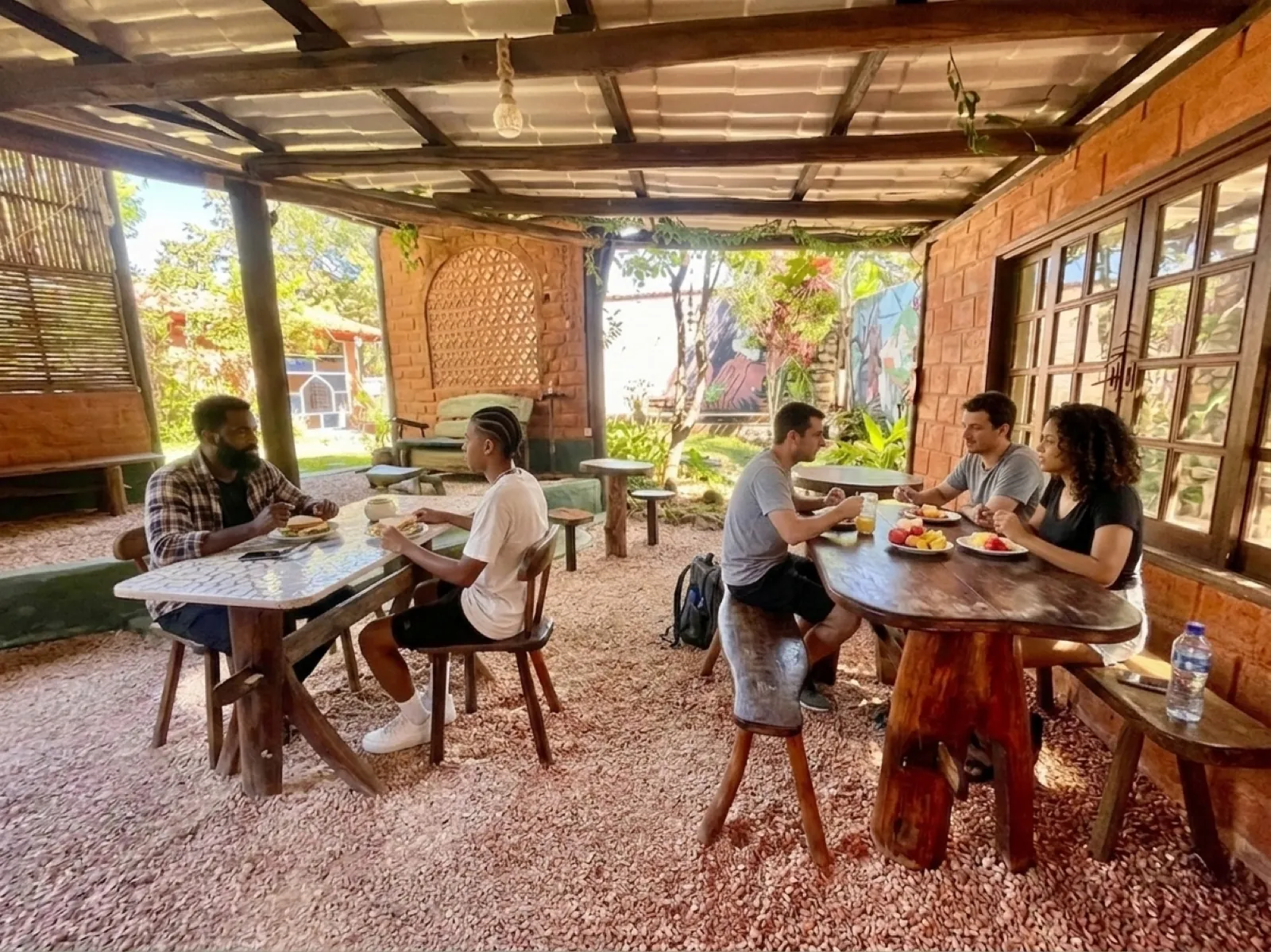 Área comum da Shanti Pousada, Chapada dos Veadeiros