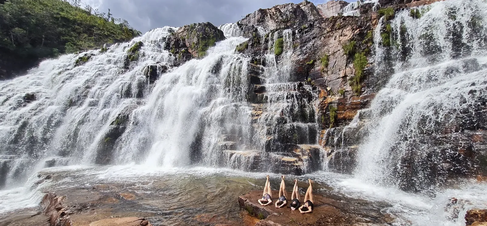 Cataratas dos Couros, complexo de cachoeiras na Chapada dos Veadeiros