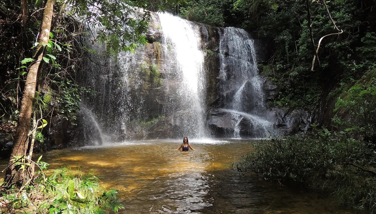 Cachoeira do Lajeado, acesso fácil na Chapada dos Veadeiros